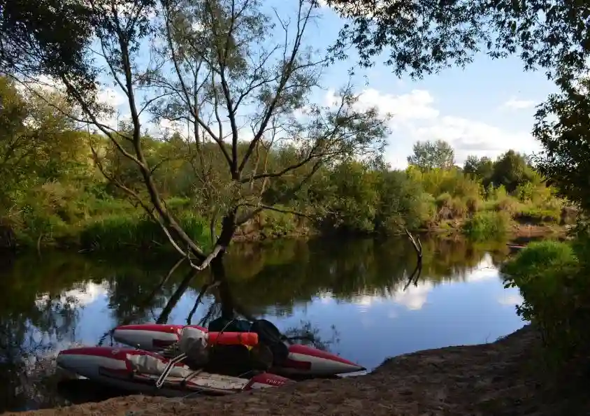 Маршрут сплава по реке Лесная в Бресте